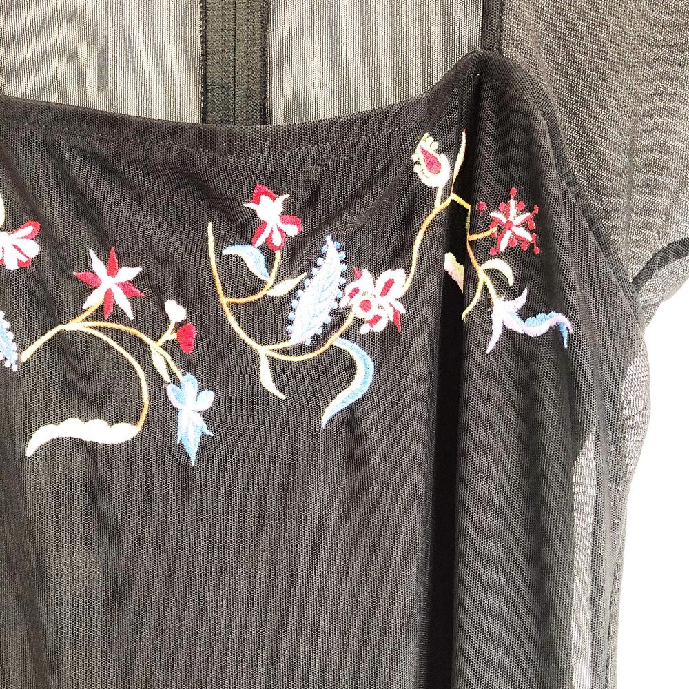 Vintage | Ashlee Black Sheer Dress